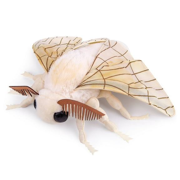 Silk Moth Plush Toy, Realistic Silk Moth Stuffed Animal Plush Toy Cute Children's Gift Decoration