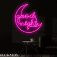 thumbnail image 3 of Glowneon Good Night Neon Sign, Good Night Led Sign, Bedroom Wall Art, 3 of 4