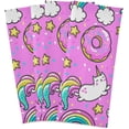 thumbnail image 2 of SKYSONIC 4 Pack Unicorn Kitchen Dish Towels,Dishcloths,Hand Towels, Tea Towels,18" x 28", 2 of 7