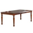 thumbnail image 7 of Andrews 7PC 58-76" Rectangle Butterfly Extendable Dining Set Chestnut Brown Wood, 7 of 7