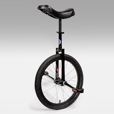 Club 20 Inch Freestyle Unicycle - Black