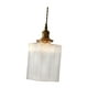 Lustre en Verre Vintage Transparent Durable Luminaire Classique Suspension Lumière C – image 5 sur 10