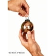 thumbnail image 3 of Serene Spaces Living Decorative Antique Bronze Mercury Glass Ball Ornament for for Holiday Décor, Set of 6, 3 of 6