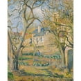 thumbnail image 3 of Camille Pissarro 12x14 Black Modern Framed Museum Art Print Titled - Vegetable Garden (1878), 3 of 5