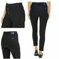 thumbnail image 2 of Calvin Klein Jeans Women's Button-Fly Skinny Jeans, JET BLACK, 12 New with box/tags, 2 of 3