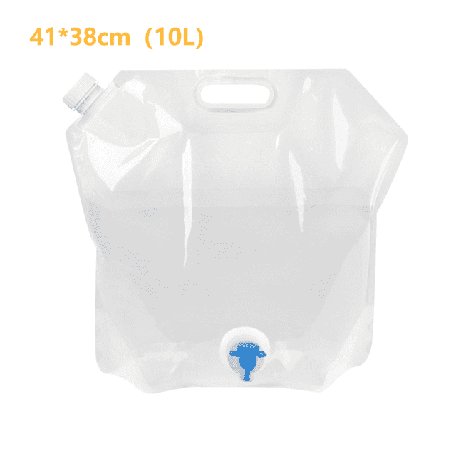 10/12L Camping Water Storage Container Large Capacity Portable Water Carrier Bag Outdoor Picnic Accessory