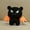 E, variant on Cute Cartoon Ghost Doll - Lovely and Fun Ghost Doll Plush Toy with Cartoon Character Makes It Can't Put Down Ideal Gift for Kids / Decorative Suppilies for Home Halloween