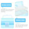 thumbnail image 3 of OULII 1Pcs Tool Chest Plastic Blue for Home Use and Room Organization, 3 of 8