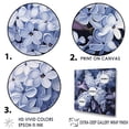 thumbnail image 3 of Designart "Lilac Garden In Blue" Lilacs Floater Framed Canvas Art Print, 3 of 5