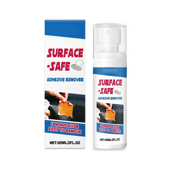 Glue Adhesive Remover - Powerful Sticker Remover Spray for Car, Windows, Glass, Plastic, Sticky Stuff - Rapidly Removes Sticker, Tape, Labels 60ml