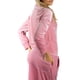 thumbnail image 4 of Jess por Meiko Conjuntos de Ropa para Mujeres Chaqueta con Cremallera de Mangas Largas con Pantalones 2 Piezas Conjunto de Chándal de Terciopelo XL Rosa, 4 of 7