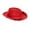 Red, variant on dgysar Junior Cowboy Hat Western Party Hat with Rope Detail for Youth Dress-Up, Unisex Pink 1PC