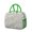Green-2, variant on Tribal Patterns Lunch Bag - Waterproof & Thermal Insulated, Stylish Design for Women (Nordic Floral)