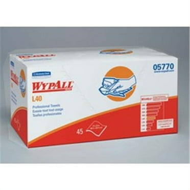 Kimberly-Clark Wypall Proessional Towels 45 Wipes 12BX/CT White 05770