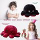 thumbnail image 2 of Peluche reversible gigante de 40 cm XCF Morado, 2 of 4