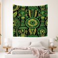 thumbnail image 4 of Washable Boho Symmetrical Indoor Tapestry for Home College Living Room Dorm Office, Decorative Tribal Geometric Shapes Home Tapestry 51x59in Farmhouse Bohemia Aesthetic Tapestry, 4 of 6