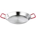 thumbnail image 1 of Poêle à Paella en Acier Inoxydable Antiadhésive Plat à Paella 32 cm, 1 of 5