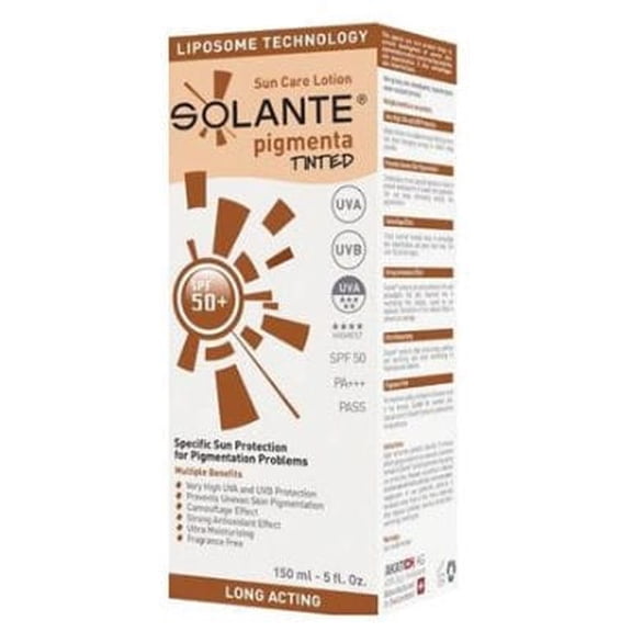 Solante Pigmenta Tinted Lotion SPF 50  150 ml