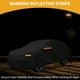 thumbnail image 3 of Unique Bargains 1 Pcs Cubierta de Automóvil Universal Impermeable para Todo Clima Protección Exterior Anti-UV Sol Lluvia Ajuste para SUV de hasta 181", 3 of 5