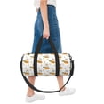 thumbnail image 6 of Fuzoiu Rabbit And Carrot Print Travel Bag, Large Capacity Travel Bag, Sports Gym Bag, Travel Duffel Bag, Weekender Overnight Bag for Women and Man, 6 of 6