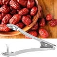 thumbnail image 3 of Hicess 2Pcs Cherry Pitter Tools Food Grade Reusable Polished Surface Ergonomic Handle Rustproof Stainless-Steel Multi-Function Fruit Pit Removers Cherry Corers Kitchen Supplies, 3 of 8