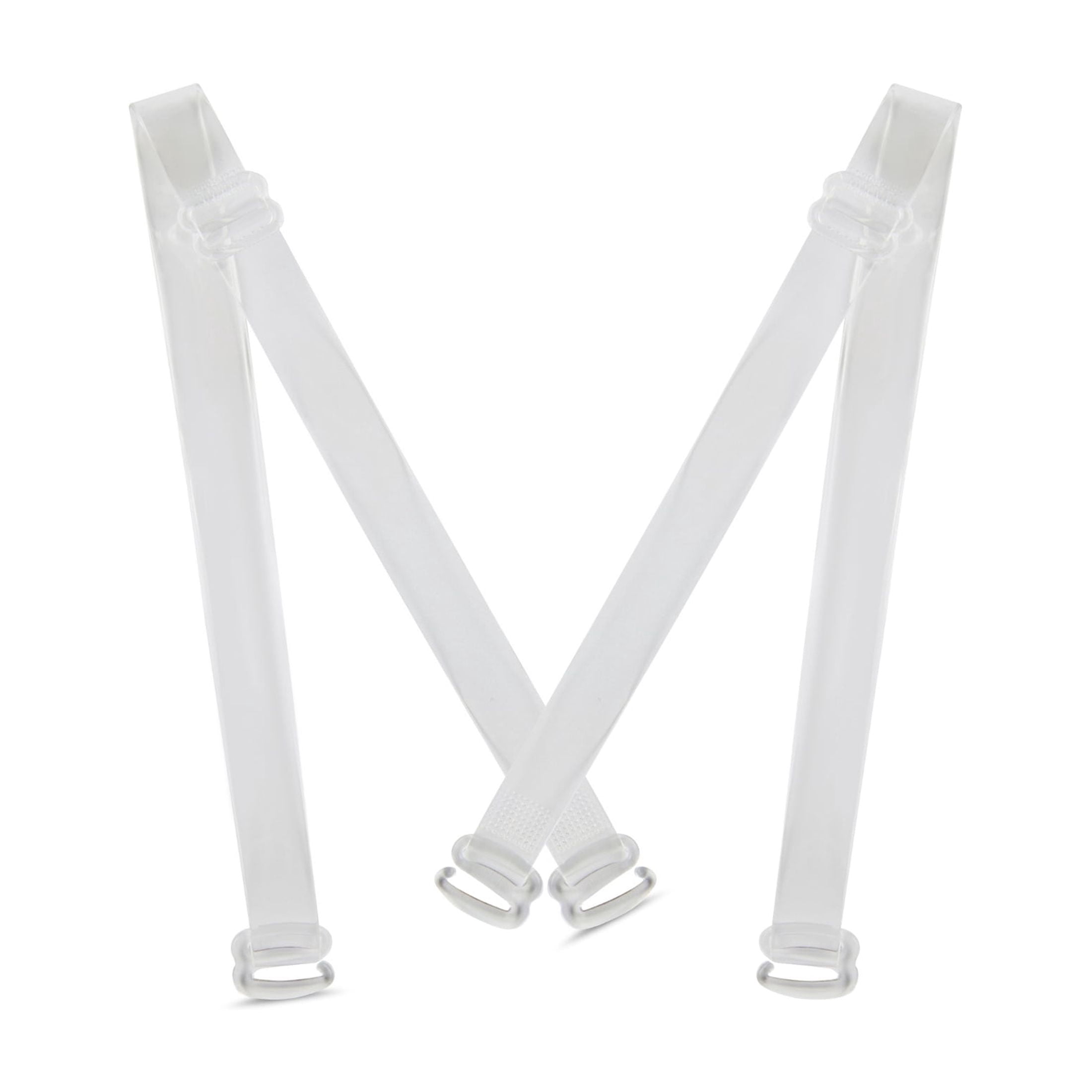 Positively BRA+ZEN Invisible Adjustable Clear Bra Straps - 3 Pair