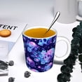 thumbnail image 5 of Yiaed crystal Skull flower star Print Ceramics Coffee,Large Handle Design,Extra Large Tea and Coffee Cup for Office and Home Mugs, 5 of 6