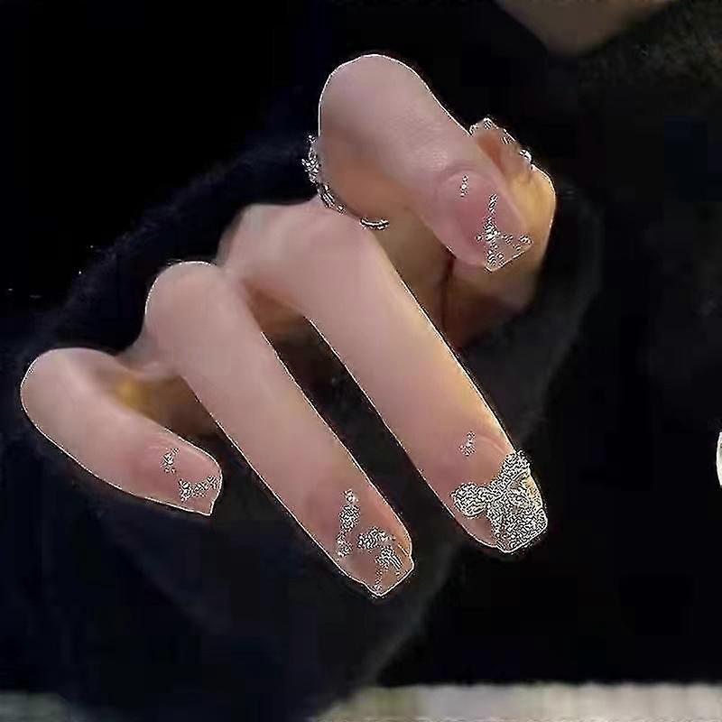 Wear Nail Stickers Zircon  Wear Armor Advanced Hot Girl Nail Wear Wear Nail Patch