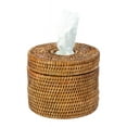 thumbnail image 6 of Kouboo La Jolla Handwoven Rattan Toilet Roll Stand, Toilet Paper Cover, Storage Single Roll And Tissues Protector In Bathroom, Round Toilet Holder Basket, Honey Brown, 6 of 6