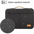 thumbnail image 5 of Laptop Sleeve for 13.3 to 15.6 Inch Laptops, Shockproof Notebook Bag in Dark Gray, Compatible with 34.8 cm to 39.6 cm Devices, 5 of 5