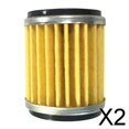 thumbnail image 1 of 2X 1 filtro de aceite de motocicleta para LC135 0 Y15ZR 46,2x36,4mm 2 piezas, 1 of 8