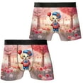 thumbnail image 3 of Happy Valentine’s Day Adorable Labrador Retriever Puppy Holding Heart Balloon All Over Print Boxer Briefs Underwear for Men Dad Lab Dog Lover Gifts - 00030, 3 of 6