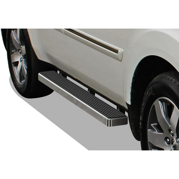 APS Running Boards 5 inches Compatible with Honda Pilot 2009-2015 304 Stainless Steel (Nerf Bars Side Steps Side Bars)