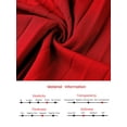 thumbnail image 5 of DARING DIVA Mock Neck Cap Sleeve Belted A-Line Dress S Red, 5 of 6