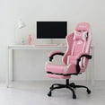 thumbnail image 6 of Neo Chair N-Gen Gaming Chair, Ergonomic Video Game Chair with Headrest, Adjustable Footrest, Lumbar Support High Back PU Leather for Adults, Pink, 6 of 6