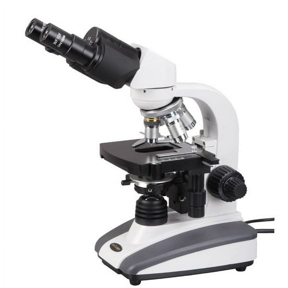 AmScope LED Binocular Biological Compound Microscope 40X-2000X New