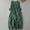 Green#2, variant on Rollbacks & More GaThRRgYP Elegant Pleated Short Sleeve Dress,Summer Sweet Embroidery Loose Round Neck Comfortable Mid Length 3/4 Sleeve Dress for Women