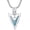Ankh, variant on Turquoise Arrowhead Necklace for Men 925 Sterling Silver Eye of Horus Arrow Protection Pendant Western Turquoise Jewelry Gifts for Men Women