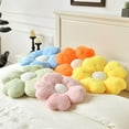 thumbnail image 7 of SUSIELADY Flower Pillow, Flower Shaped Pillow Decorative Throw Pillows for Bed Couch Sofa Bedroom Living Room, Cute Daisy Pillow Dorm Decor Floor Seating Cushion, 11.81” , Yellow, 7 of 7