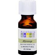 Aura Cacia 100% Pure Essential Oil Hyssop Liberating - .5 oz