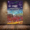 thumbnail image 1 of Minecraft Game Peripheral Poster Wall Stickers Home Decoration Bedroom Decoration Tapestry-big Collection, 1 of 5