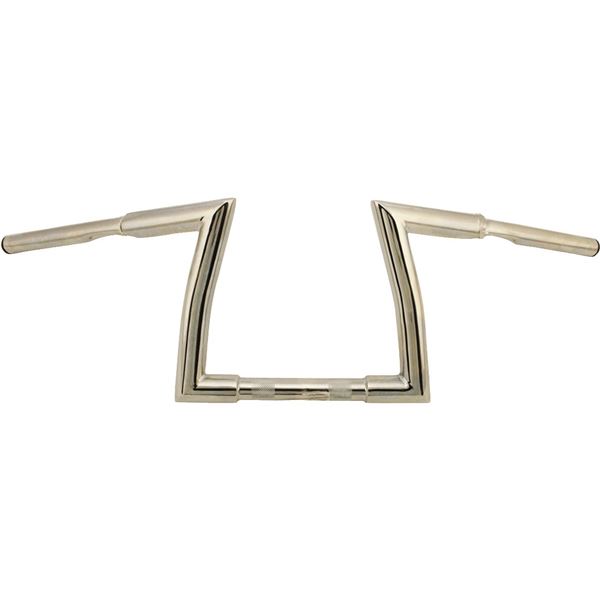 Chrome HardDrive Parts ZBar 9" Knurled Handlebars