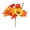 C, variant on Artificial Red Maple Leaf Branches Faux Plants Indoor Outdoor Garden Courtyard Fall Decor Simulation Plastic Greenery Decorative Landscaping Plants Multicolor