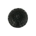 thumbnail image 4 of Household Essentials Wicker Waste Basket, Willow Weave Painted Black, Includes Plastic Liner, Great as a Waste Basket or Decorative Planter, Black, 4 of 5