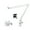 39W white U shaped m, variant on Tabletop Microphone Holder Bracket Mic Reinforced Cantilever Stand Support Boom with/without Shock Mount for Streaming