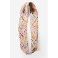 thumbnail image 2 of Bimba Pink Multi Bow & Dots Pure Silk Printed Head Bandanas Summer Neck Wrap Scarf 40 x 40 Inches, 2 of 6
