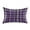 Purple Scottish Tartan, variant on Haosy Satin Pillowcase for Hair and Skin Standard Cooling Silk Pillow Case with Envelope Closure Pied De Poule Pattern 20"x26"
