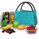 thumbnail image 3 of Fotbe Blue Green Glitter Bolsa Térmica Portátil con Estampado, Bolsa de Entrega de Alimentos Aislada, Bolsa Reutilizable de Gran Capacidad para Comidas y Supermercado, 3 of 6