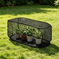 thumbnail image 4 of MMJ Foldable Plant Cover Garden Netting Assembly for Vegetable Seedling Insect Protection 35.4x15.7x13.8in, 4 of 7