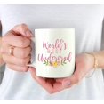 thumbnail image 3 of CTDream 11oz. Coffee Mug Gag , World's Best Undergrad, Floral Design, 1-Pack, Beautiful Unique Flower Coffee Cup Birthday Christmas Present Ideas for Her Women Wife Sister, 3 of 6